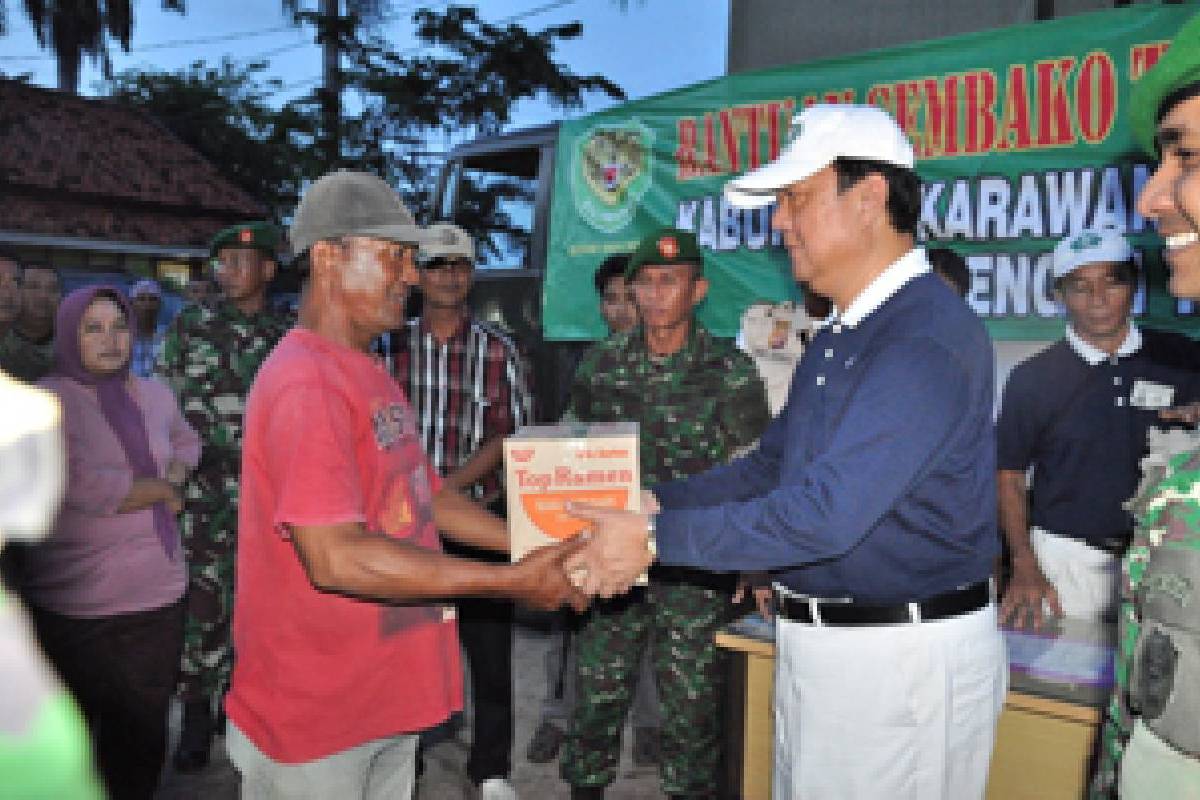 Banjir Karawang: Wujud Kasih Tzu Chi