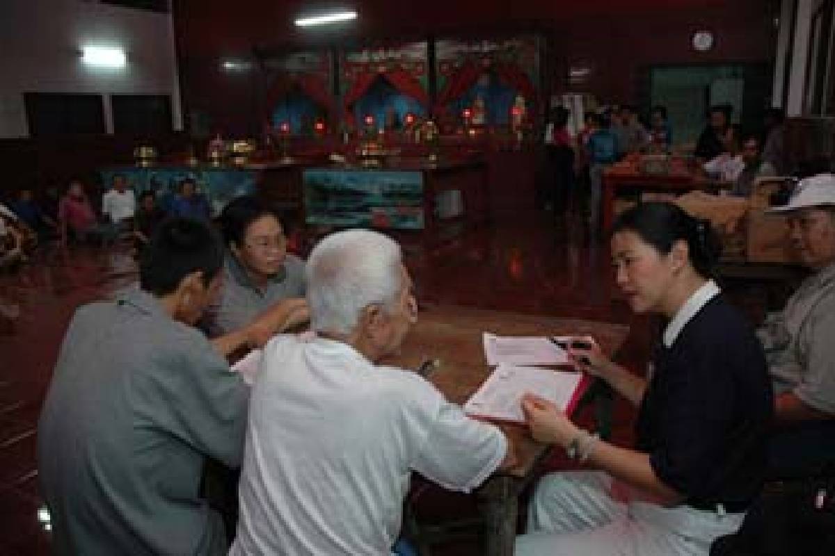 Seleksi Calon Penghuni di Kelenteng Dewi Samudera 