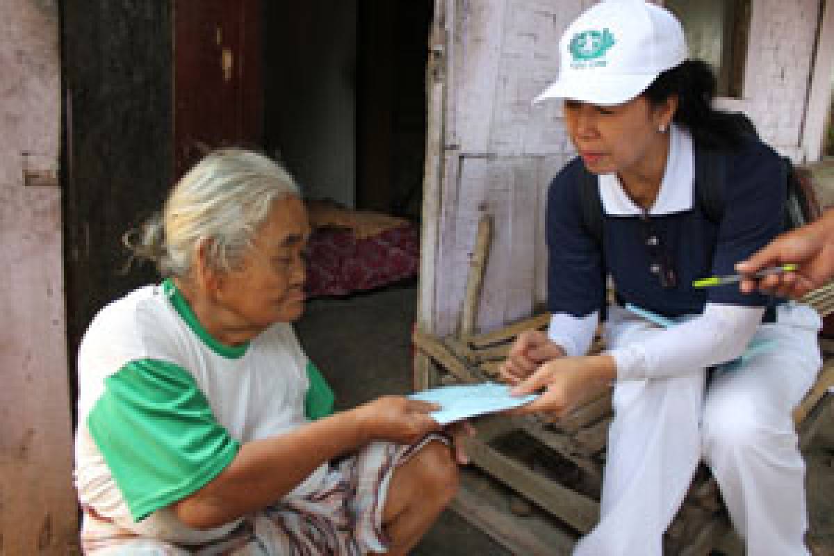 Survei Pembagian Kupon Beras Cinta Kasih Tzu Chi 