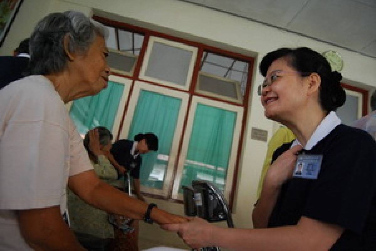 Semangat  Menebarkan Cinta Kasih Tzu Chi