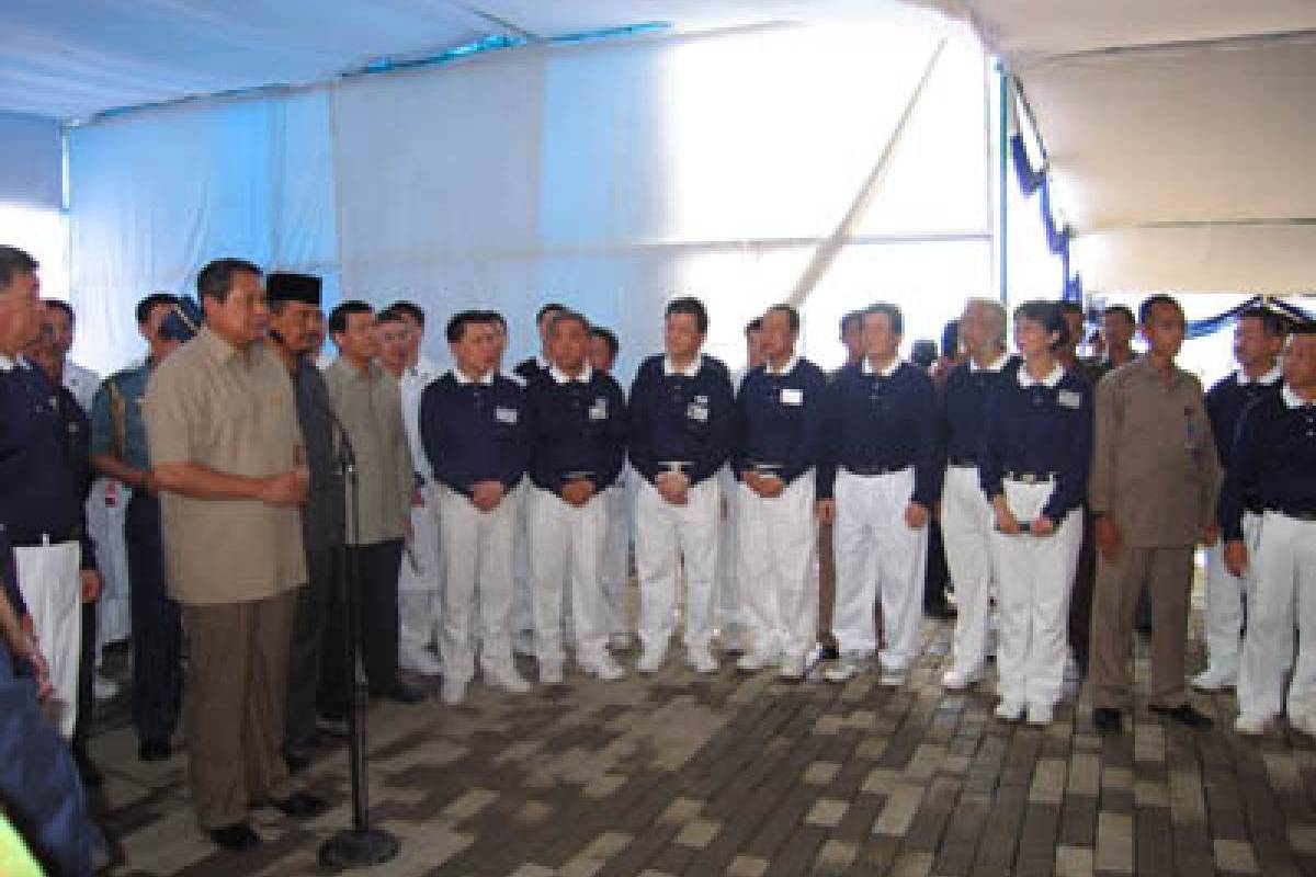 Kunjungan Presiden Republik Indonesia, Susilo Bambang Yudhoyono ke Perumahan Cinta Kasih Tzu Chi III