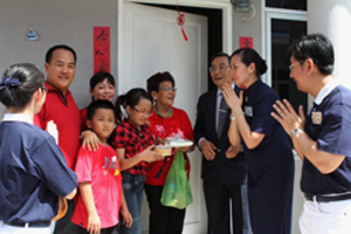 Peresmian Perumahan Cinta Kasih Tzu Chi Bakung