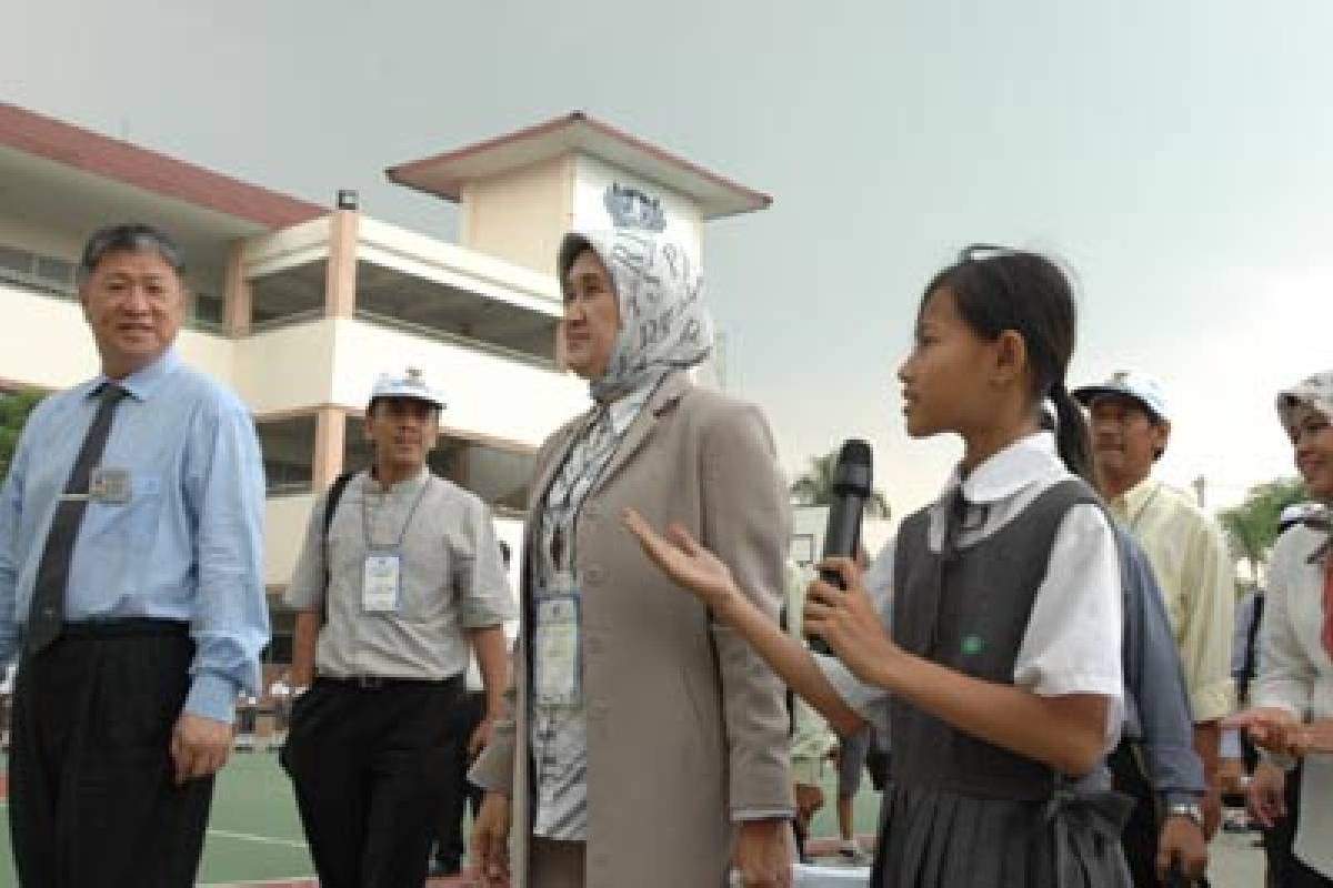 Kunjungan Tim Kementrian Perumahan Rakyat ke Perumahan Cinta Kasih Tzu Chi, Cengkareng