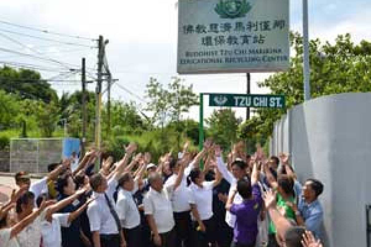 Tzu Chi Street di Marikina, Filipina