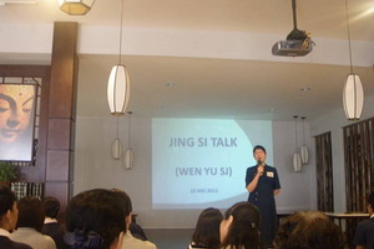 Jing Si Talk: Bertobat dalam Kasih