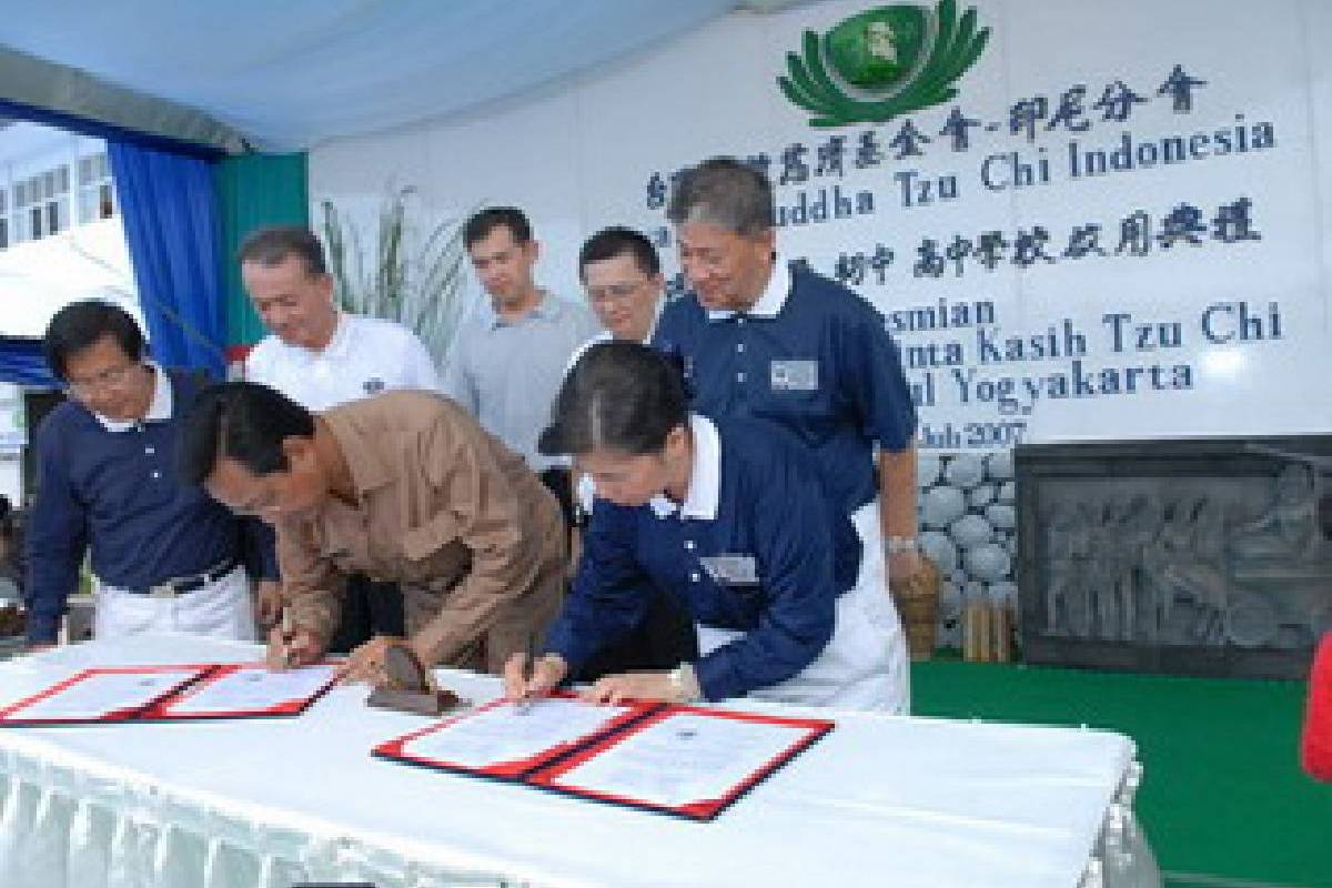 Peresmian Sekolah Terpadu Cinta Kasih Tzu Chi 