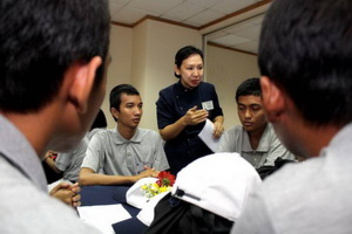 Insan Tzu Chi He Qi Selatan Berlatih