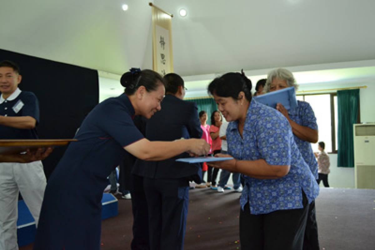 Pemberkahan Akhir Tahun di Tzu Chi Tangerang