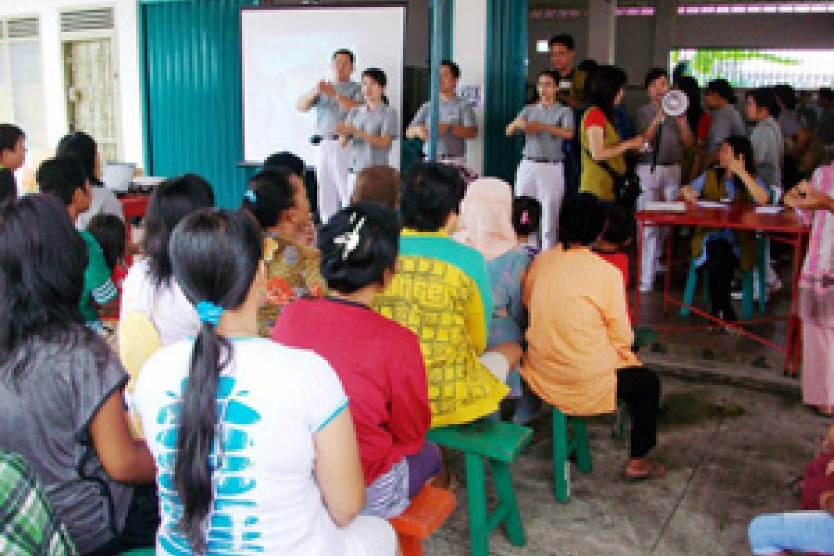 Baksos Pengobatan di Desa Sungai Buaya