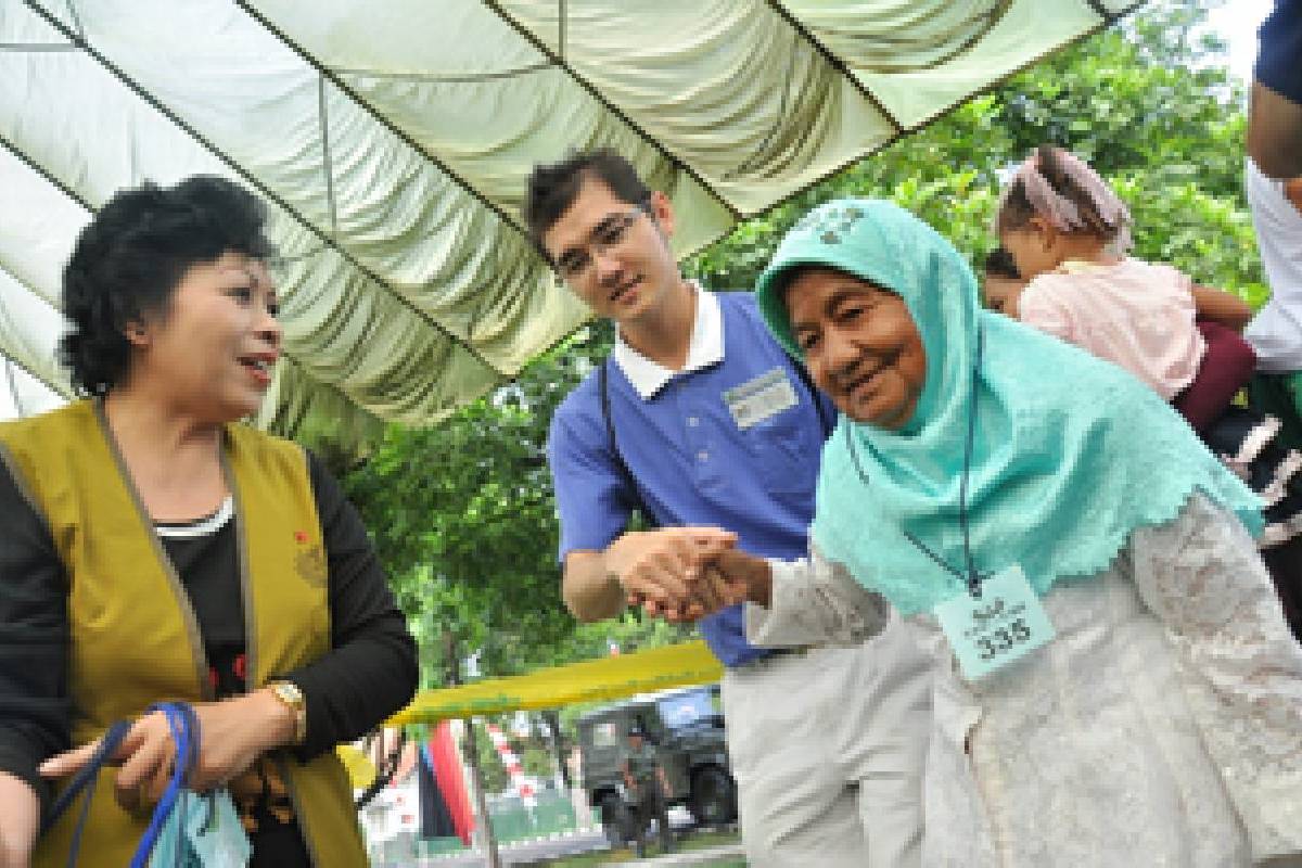 Jalinan Jodoh pada Baksos Tzu Chi