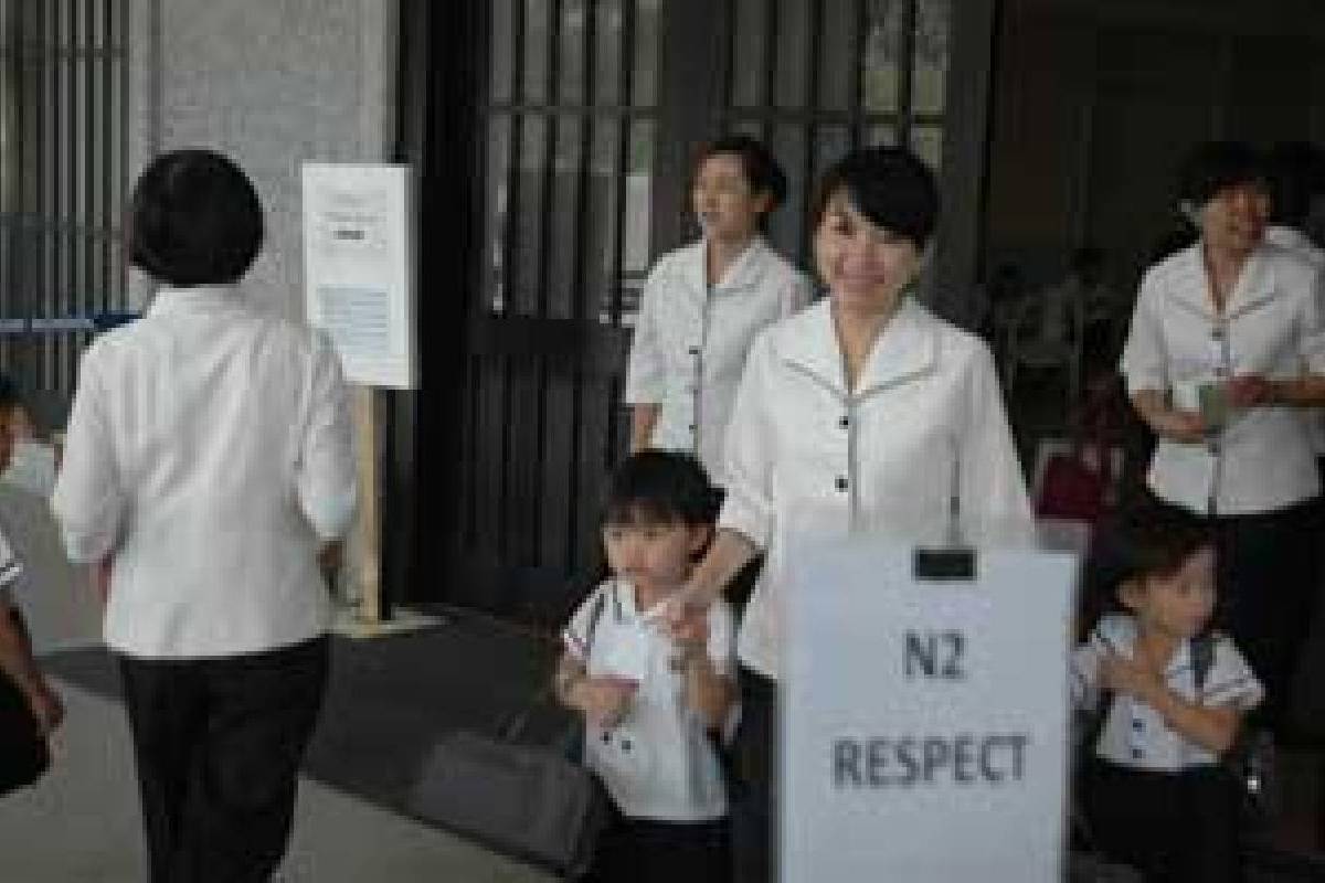 Penyuluhan Kesehatan di Sekolah Tzu Chi