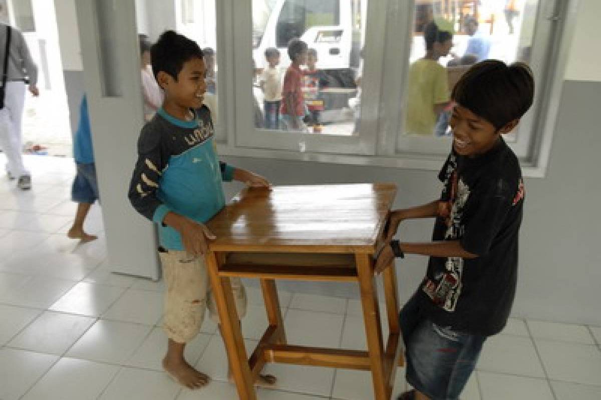 Bersiap-siap Menempati Gedung Sekolah Baru